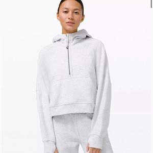 lululemon scuba 1/2 zip hoodie